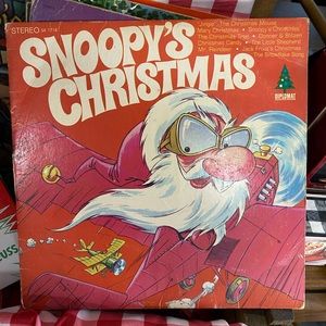 SNOOPY’S CHRISTMAS RECORD 1960’s
